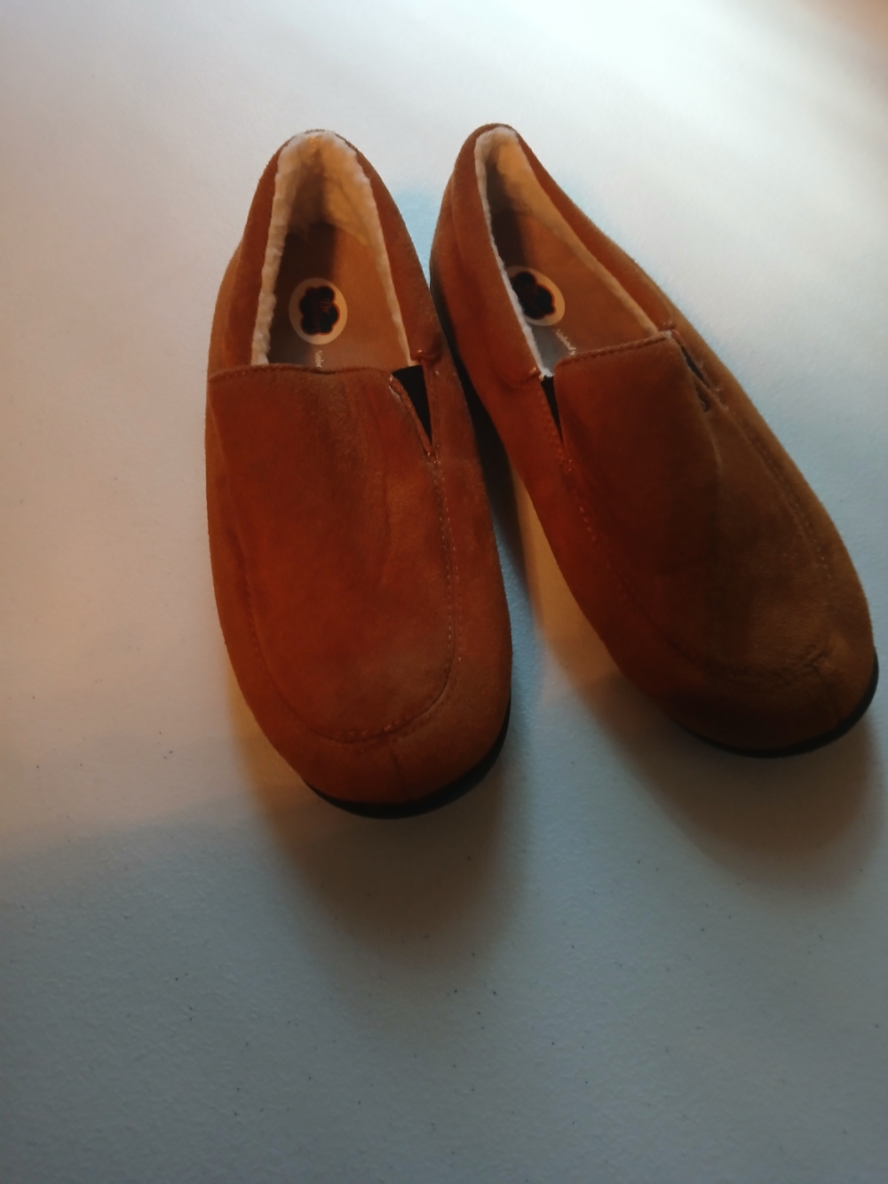 Women's Brown Suede Slip-On Dr Comfort Shoes Size 7